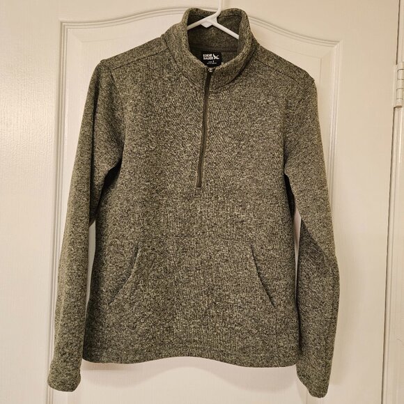 Eddie Bauer Sweaters - Eddie Bauer Ladies Radiator Fleece 1/4 Zip Pullover Alder Small NEW WITH TAGS
